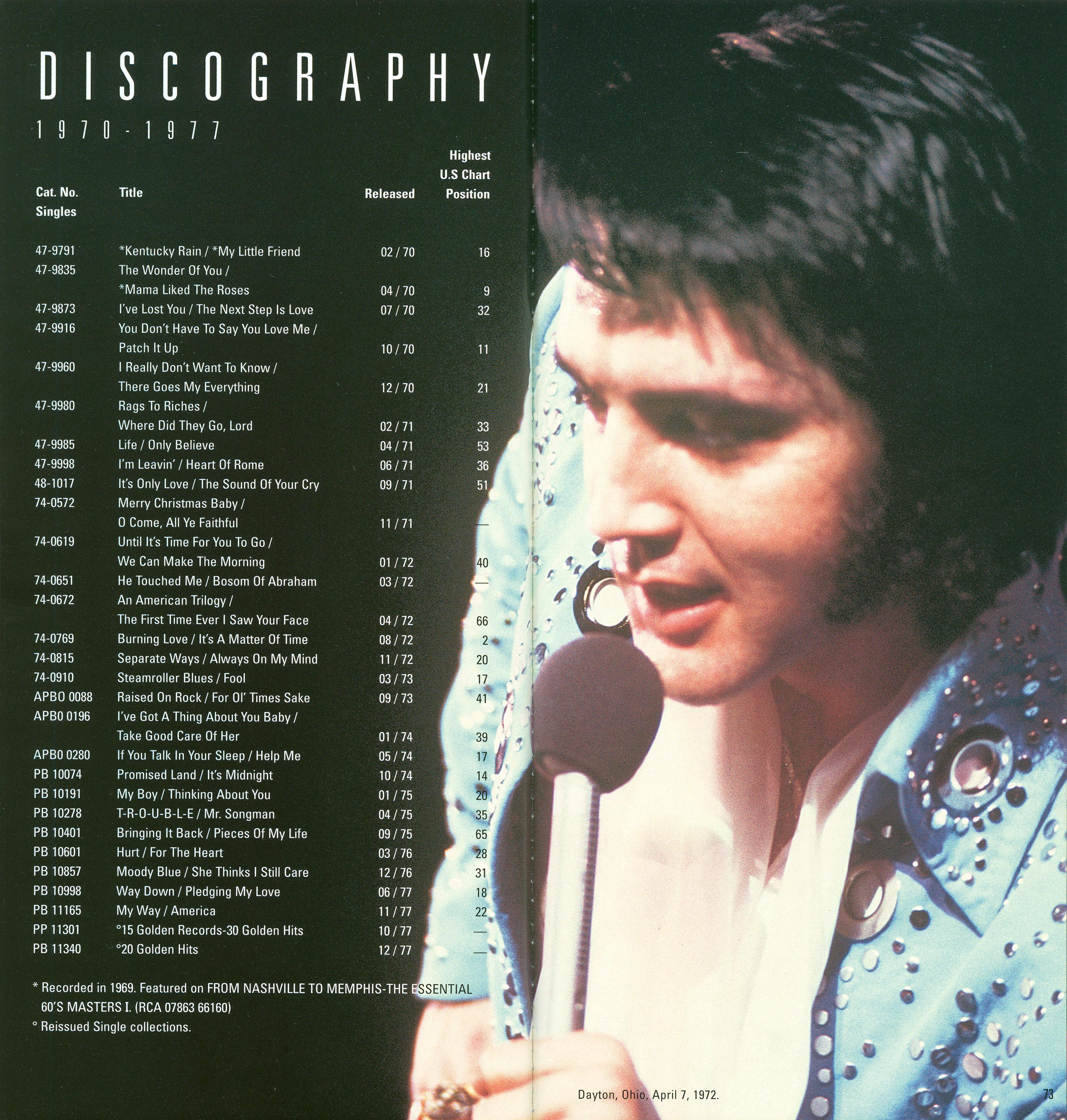 Elvis Presley  The Essential 70s Masters : Booklet38